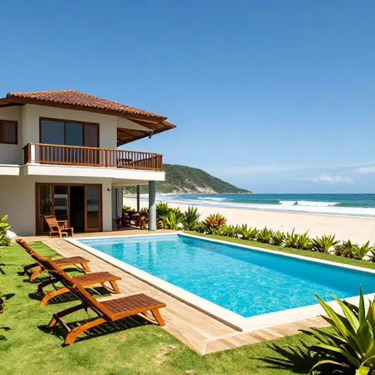 Descubra a Casa de Praia com Piscina em