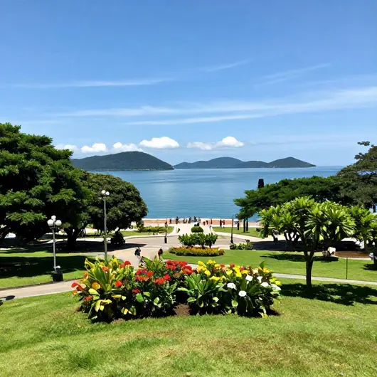 Descubra a Praça Mirante das Ilhas Descubra a Praça Mirante das Ilhas