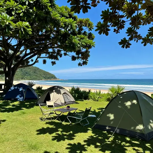 Quatro Ilhas Camping: O Refúgio Perfeito à Beira do Mar Quatro Ilhas Camping: O Refúgio Perfeito à Beira do Mar