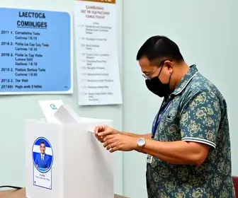 apuração dos votos em Bombinhas