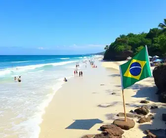Brasil terá recorde de 75 praias e marinas com Bandeira Azul no próximo verão